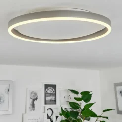 Plafonnier Barril LED Aluminium, 1 lumière