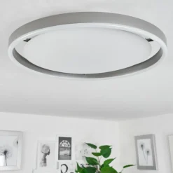 Plafonnier Barril LED Aluminium, 1 lumière
