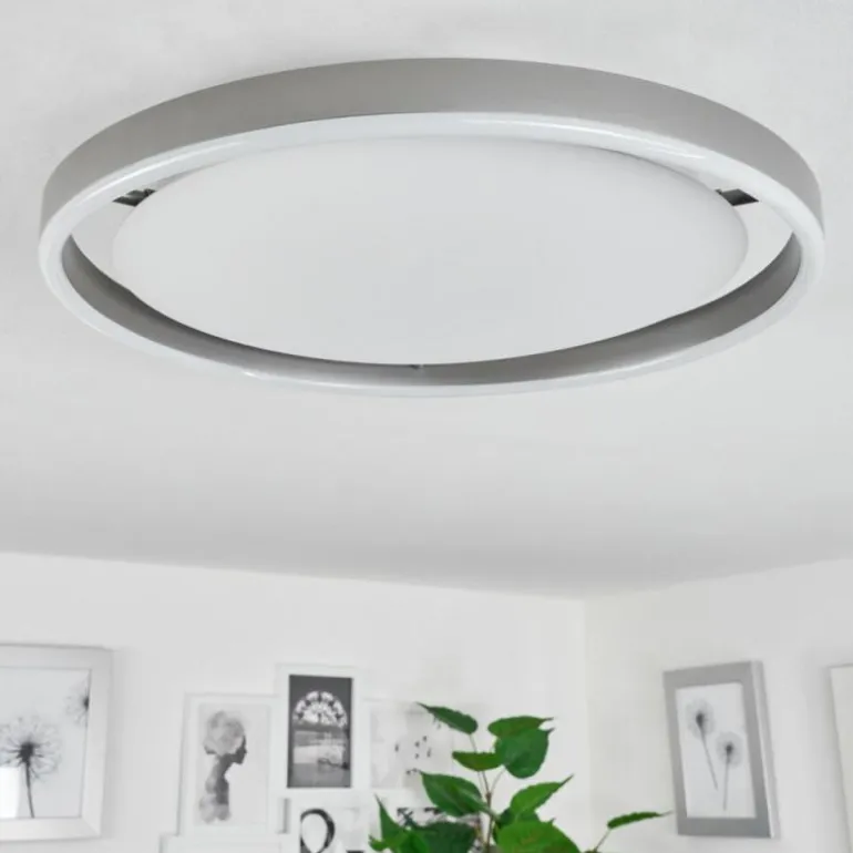 Plafonnier Barril LED Aluminium, 1 lumière