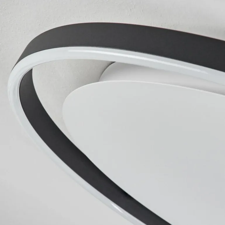 Plafonnier Barril LED Blanc, 1 lumière