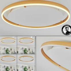 Plafonnier Barril LED Blanc, 1 lumière