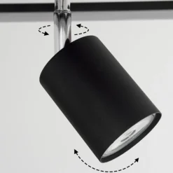 Plafonnier Boim LED Noir, 3 lumières