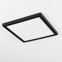 Plafonnier Canditas LED Noir, 1 lumière