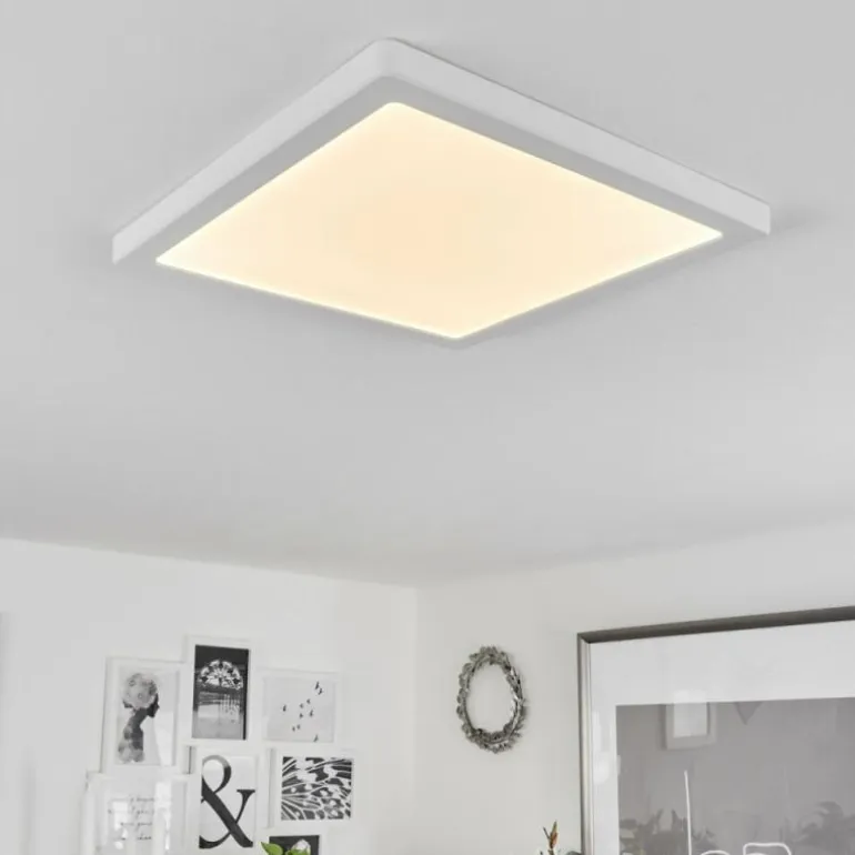 Plafonnier Canditas LED Blanc, 1 lumière
