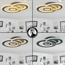 Plafonnier Casaldelo LED Anthracite, 1 lumière