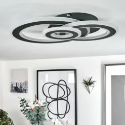 Plafonnier Casaldelo LED Anthracite, 1 lumière