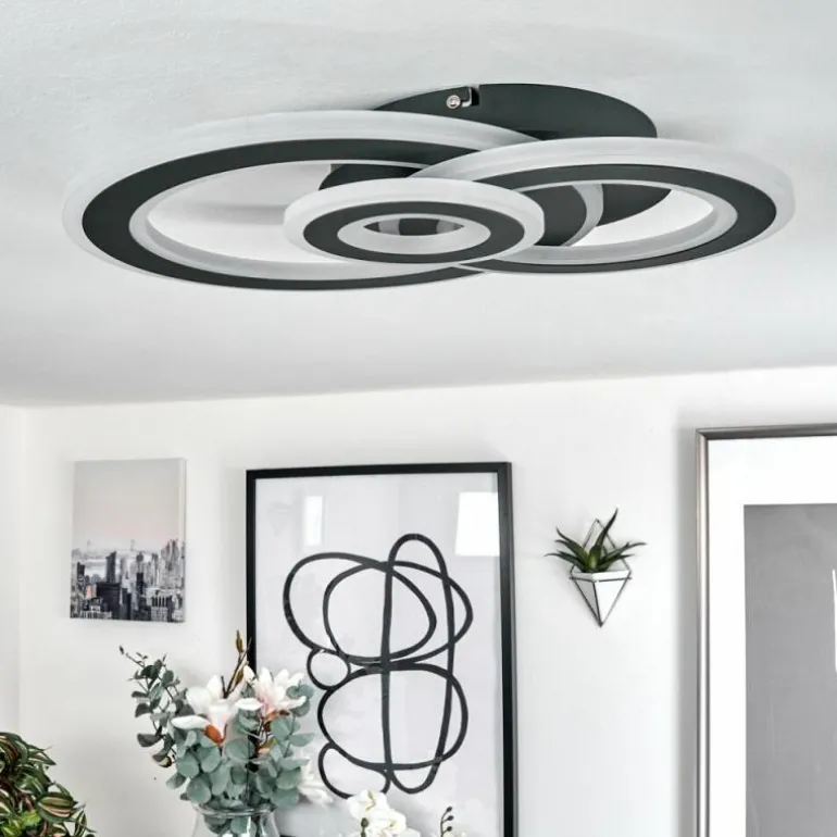 Plafonnier Casaldelo LED Anthracite, 1 lumière