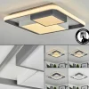 Plafonnier Casqueira LED Gris, Blanc, 1 lumière