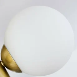 Plafonnier Cebola Or, 3 lumières