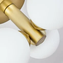 Plafonnier Cebola Or, 3 lumières