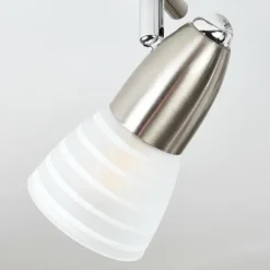 Plafonnier Chapod LED Nickel mat, 3 lumières
