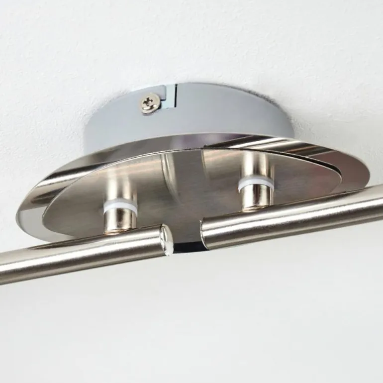 Plafonnier Chapod Nickel mat, 4 lumières