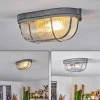 Plafonnier Chaquire Gris, 1 lumière