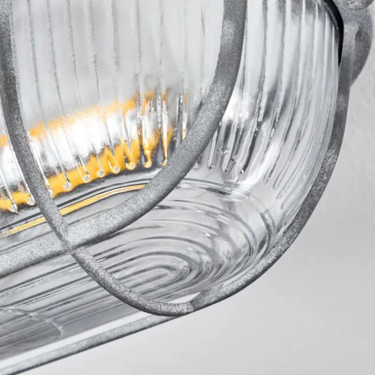 Plafonnier Chaquire Gris, 1 lumière