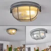 Plafonnier Chaquire Gris, 1 lumière