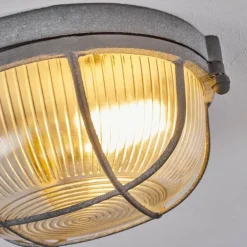 Plafonnier Chaquire Gris, 1 lumière