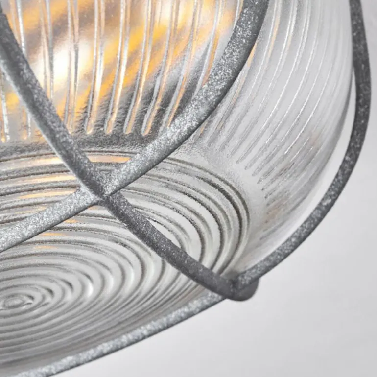 Plafonnier Chaquire Gris, 1 lumière