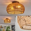 Plafonnier 30 cm Brandala Noir, 2 lumières