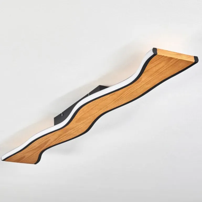 Plafonnier 98,5 cm Malling LED Écru, Noir, Blanc, 1 lumière