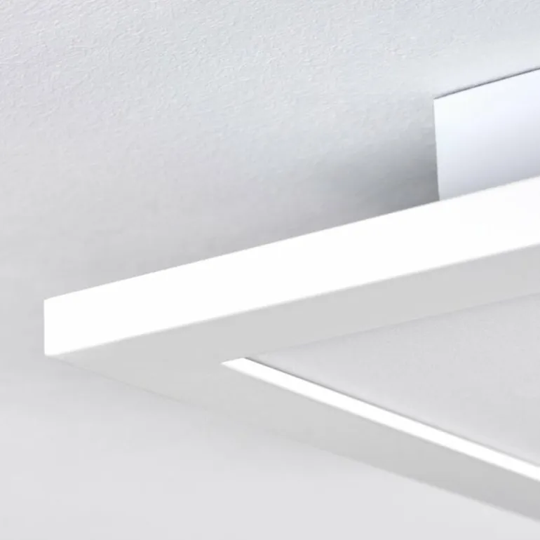 Plafonnier 30 cm Valmanya LED Blanc, 1 lumière