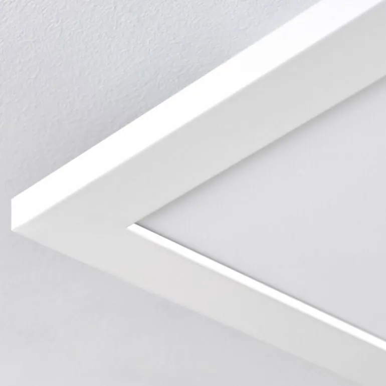 Plafonnier 30 cm Valmanya LED Blanc, 1 lumière