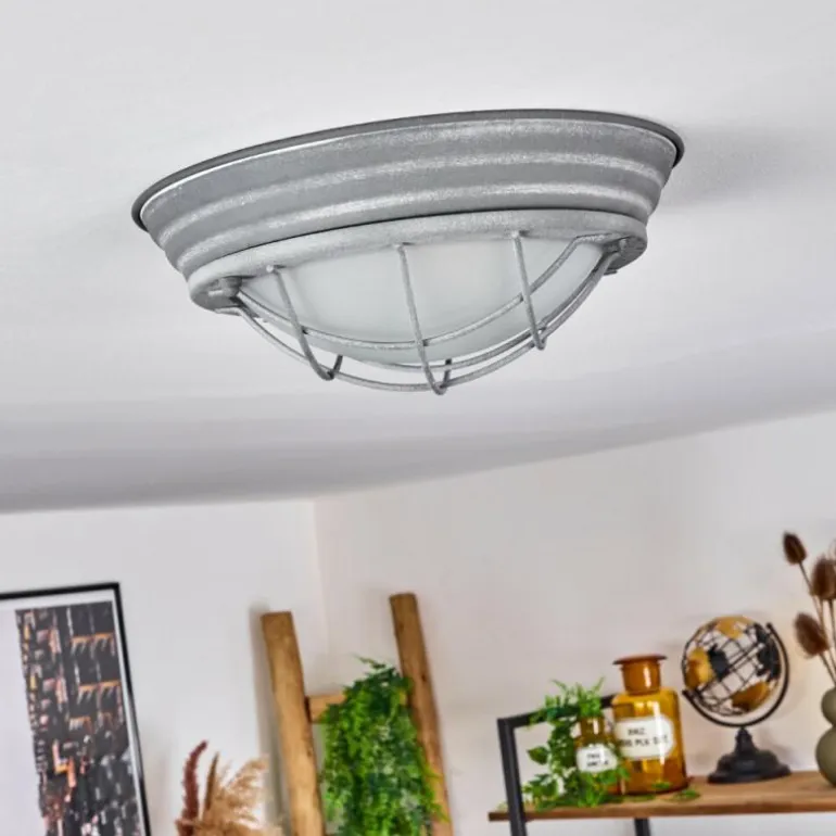 Plafonnier Coltauco Gris, 1 lumière