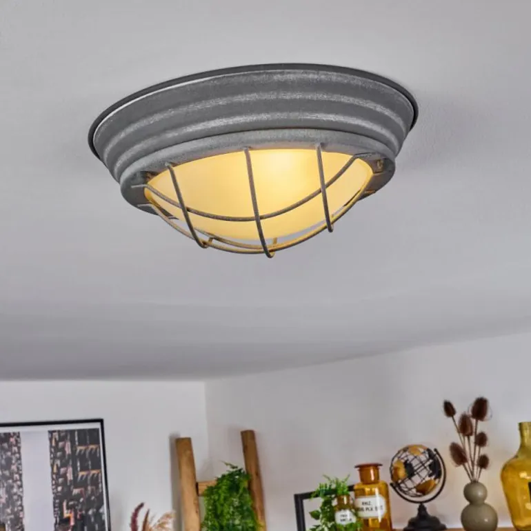 Plafonnier Coltauco Gris, 1 lumière