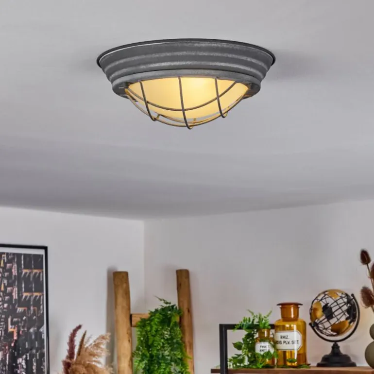 Plafonnier Coltauco Gris, 1 lumière