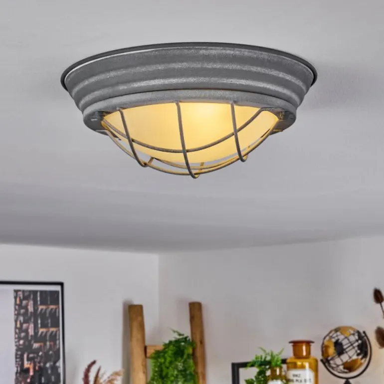 Plafonnier Coltauco Gris, 1 lumière