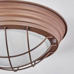 Plafonnier Coltauco Rouille, 1 lumière