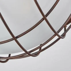 Plafonnier Coltauco Rouille, 1 lumière