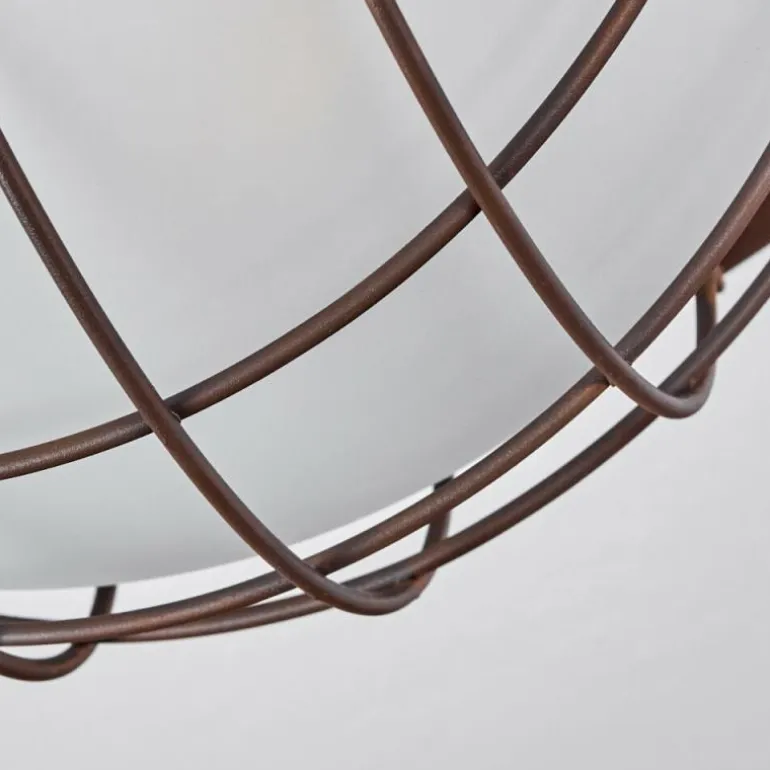 Plafonnier Coltauco Rouille, 1 lumière