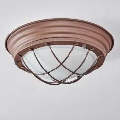 Plafonnier Coltauco Rouille, 1 lumière