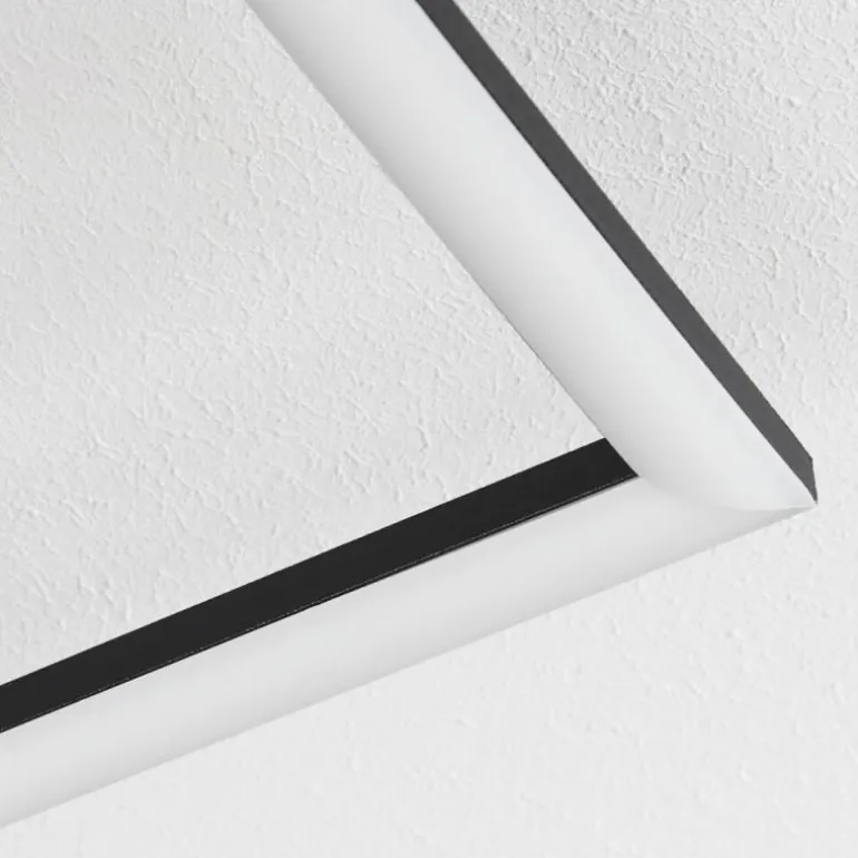 Plafonnier Courceaux LED Écru, Noir, 1 lumière
