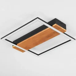 Plafonnier Courceaux LED Écru, Noir, 1 lumière