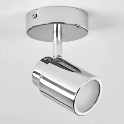 Plafonnier Douarnenez Chrome, 1 lumière