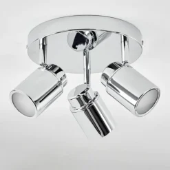Plafonnier Douarnenez Chrome, 3 lumières