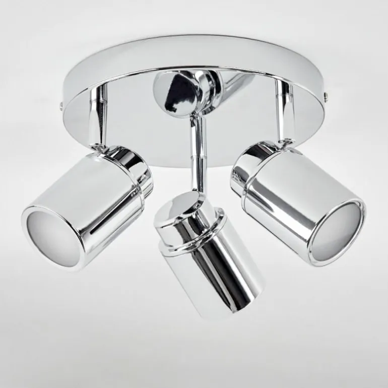 Plafonnier Douarnenez Chrome, 3 lumières