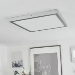 Plafonnier Finsrud LED Argenté, 1 lumière