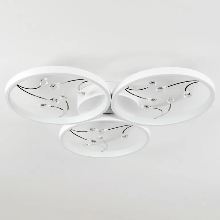 Plafonnier Fombillou LED Blanc, 1 lumière