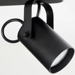 Plafonnier Kergus Noir, 2 lumières