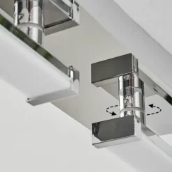 Plafonnier Kudus LED Chrome, 1 lumière