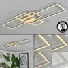 Plafonnier Longos LED Aluminium, 1 lumière