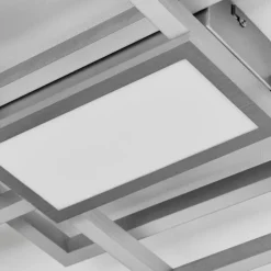 Plafonnier Longos LED Aluminium, 1 lumière
