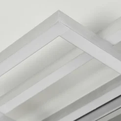 Plafonnier Longos LED Aluminium, 1 lumière