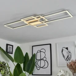 Plafonnier Longos LED Aluminium, 1 lumière