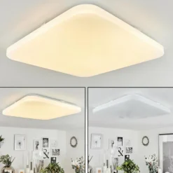 Plafonnier Melres LED Blanc, 1 lumière