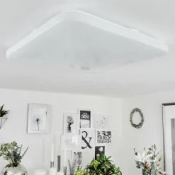 Plafonnier Melres LED Blanc, 1 lumière