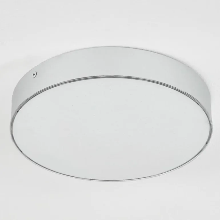 Plafonnier Mentque LED Argenté, 1 lumière