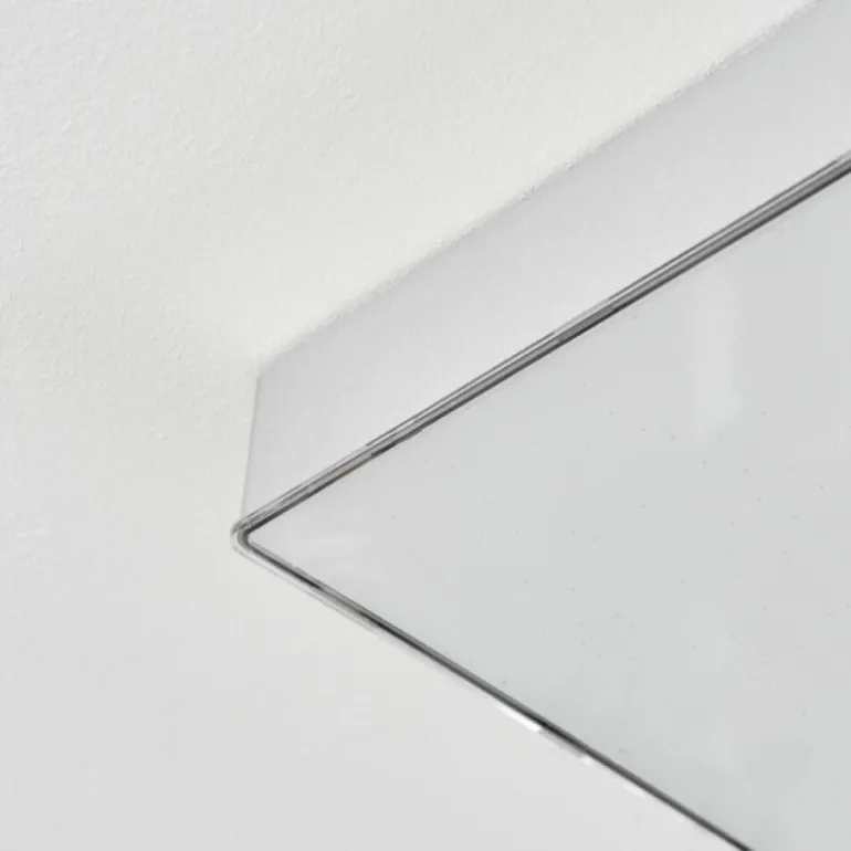 Plafonnier Mentque LED Argenté, 1 lumière